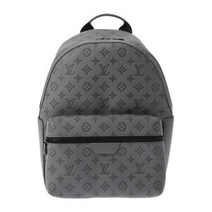 Louis Vuitton Monogram Discovery Backpack Gray Calfskin Daypack
